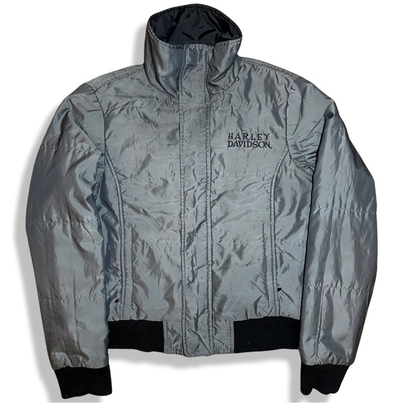 Y2K Harley Davidson Reversible Jacket - Picture 4 of 9